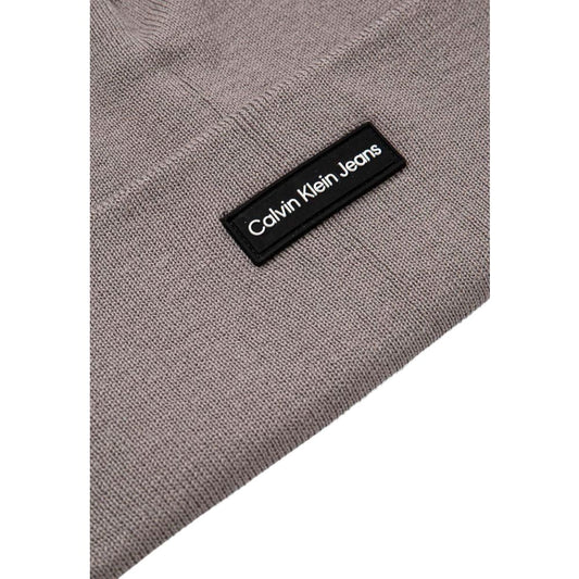 Calvin Klein Jeans – Baseballmütze aus recyceltem Polyester, Grau