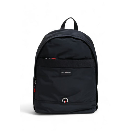 Tommy Hilfiger – Schwarzer Rucksack aus recyceltem Polyester