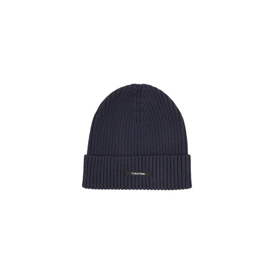 Calvin Klein – Baseballkappe aus Bio-Baumwolle, Blau