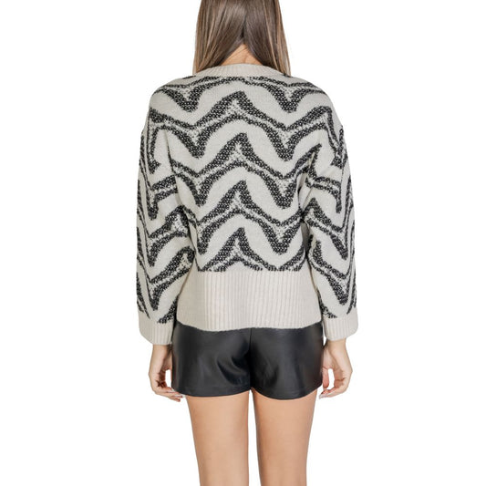 Only White Marabou Sweater