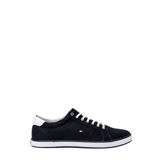 Tommy Hilfiger – Blaue Baumwoll-Sneaker