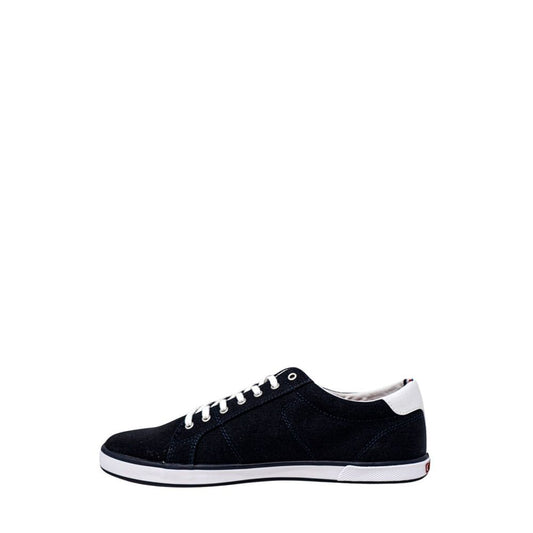 Tommy Hilfiger – Blaue Baumwoll-Sneaker