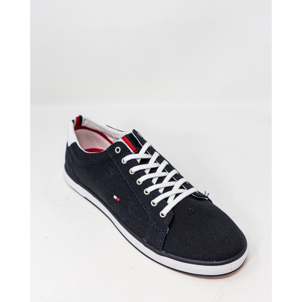 Tommy Hilfiger – Blaue Baumwoll-Sneaker