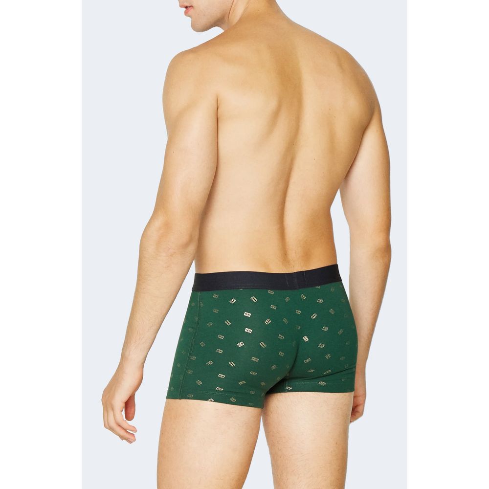 Tommy Hilfiger – Grüne Baumwollboxershorts