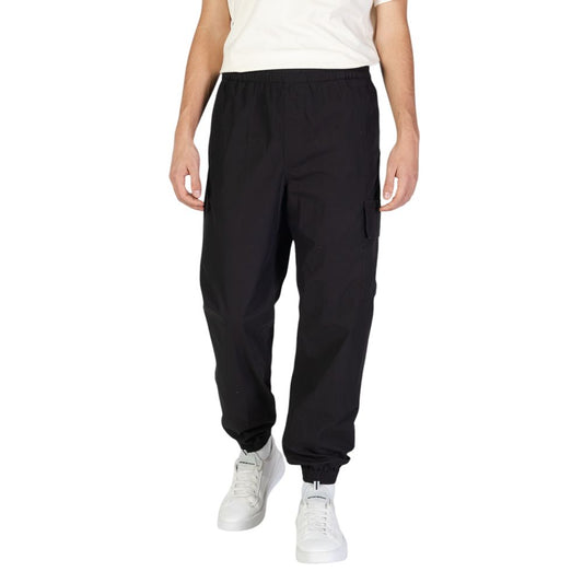 Calvin Klein Jeans – Schwarze Jogginghose aus Baumwolle