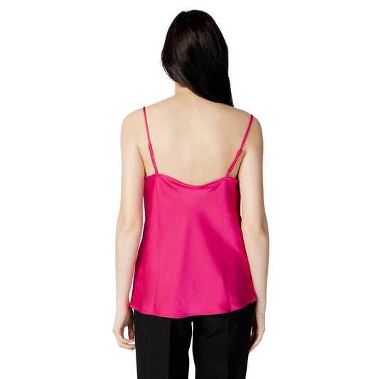Vila Clothes – Rosa Polyester-Tanktop
