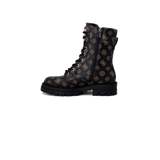 Guess – Braune Stiefel aus Kunstleder
