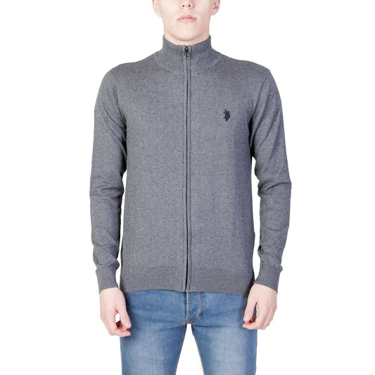 US POLO ASSN. Graue Baumwollsportbekleidung