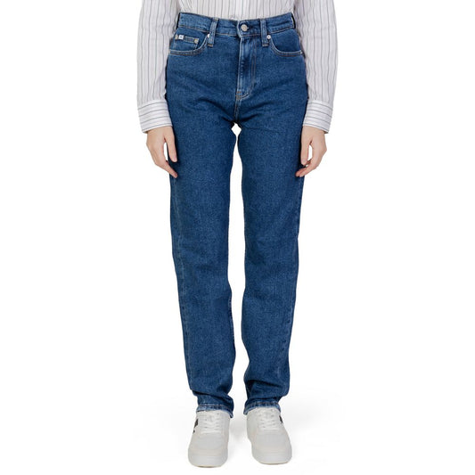 Calvin Klein Jeans – Blaue Slim-Fit-Jeans aus Baumwolle