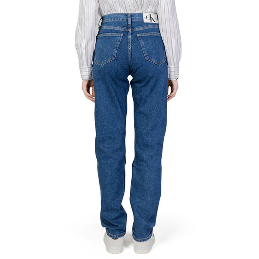 Calvin Klein Jeans – Blaue Slim-Fit-Jeans aus Baumwolle