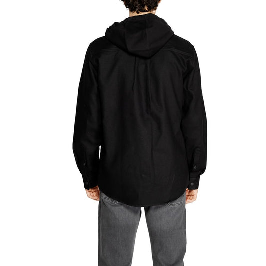 Antony Morato Black Cotton Shell Jacket
