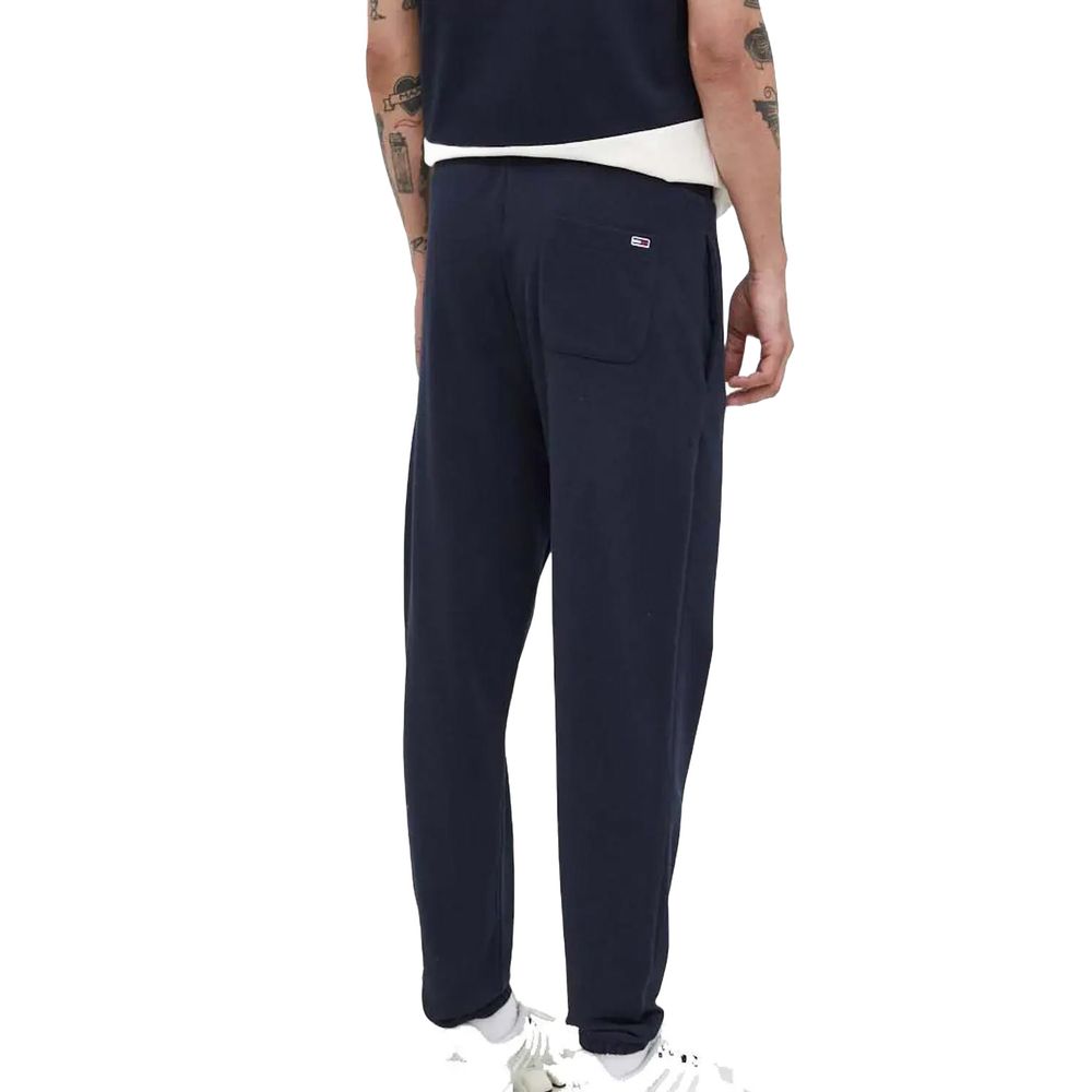 Tommy Hilfiger Jeans – Blaue Jogginghose aus Baumwolle