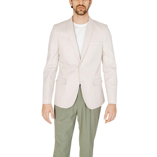 Antony Morato – Cremefarbener Baumwollblazer