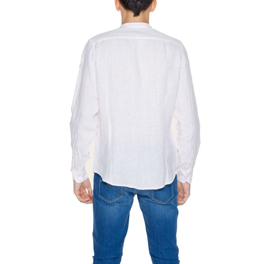 Blauer Multicolor Linen Dress Shirt