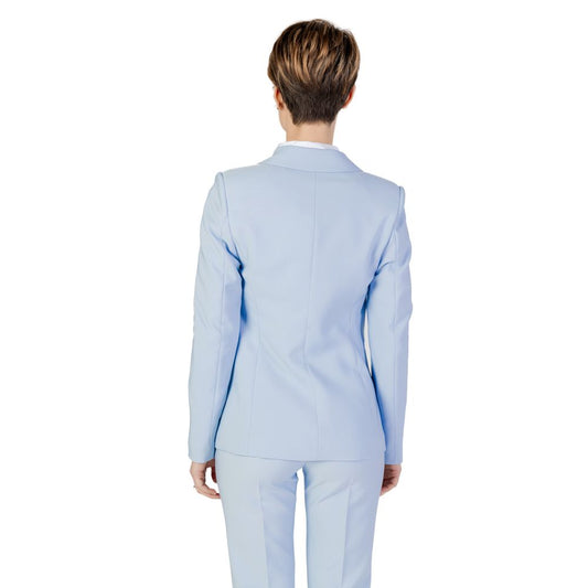 Sandro Ferrone Blauer Polyester-Blazer