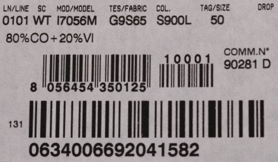 Dolce & Gabbana Graue STAFF-Weste aus gestreifter Baumwolle