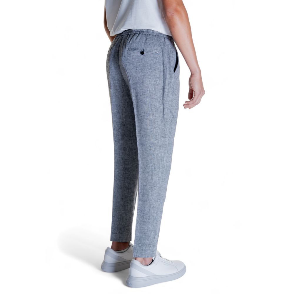 Antony Morato Schwarze Leinenhose