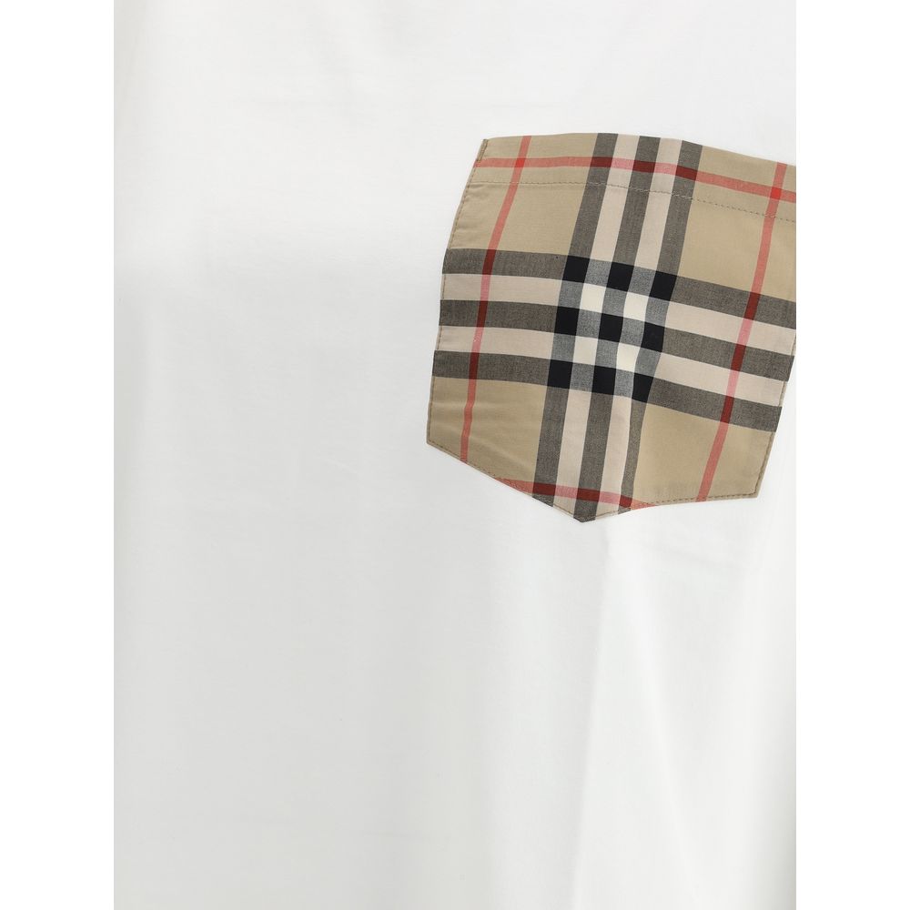 Burberry Archive Check-T-Shirt mit Tasche