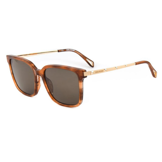 Braune Sonnenbrille aus Acetat von Zadig & Voltaire