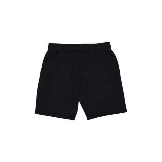 Refrigiwear Black Cotton Bermuda Shorts