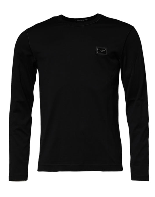 Dolce & Gabbana Kaschmirpullover mit Rundhalsausschnitt, kastanienbraun