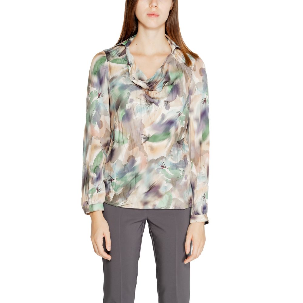 Grüne Polyesterbluse von Rinascimento
