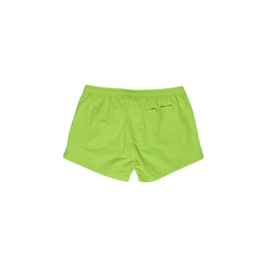 Hamaki-Ho Yellow Polyester Swim Shorts