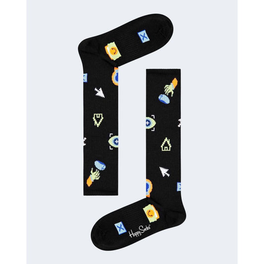 Happy Socks Black Cotton Socks