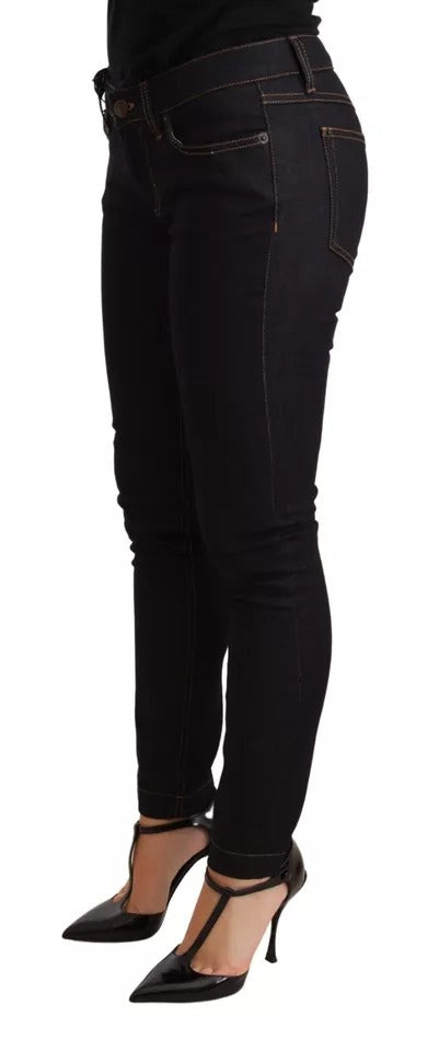Dolce & Gabbana – Slim Fit-Jeans aus Stretch-Baumwolle in Blau