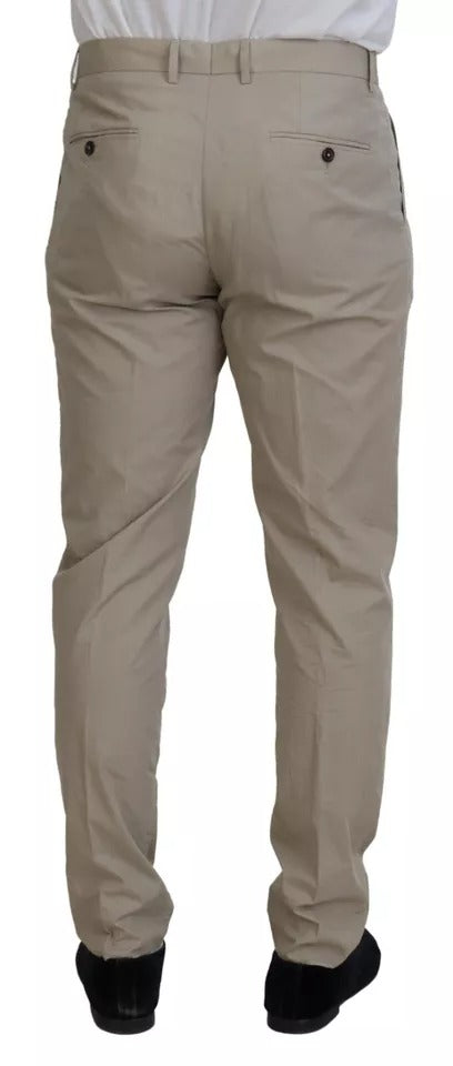 Dolce & Gabbana Beige Chinohose aus Baumwolle für Herren