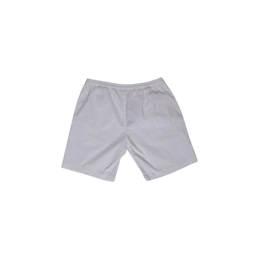 Refrigiwear White Cotton Bermuda Shorts