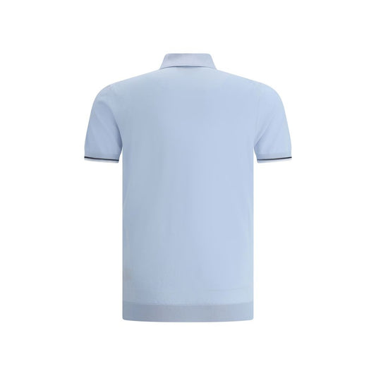 MooRER Light Blue Cotton Shirt
