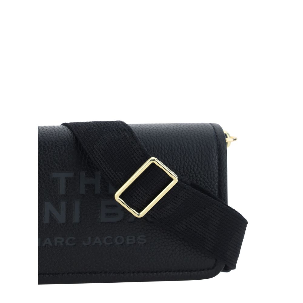 Marc Jacobs Schultertasche aus schwarzem Kalbsleder (Bos Taurus)