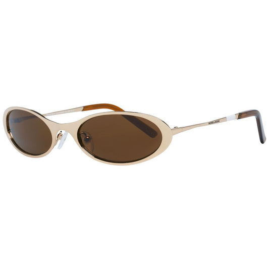 More & More Sonnenbrille aus goldenem Metall