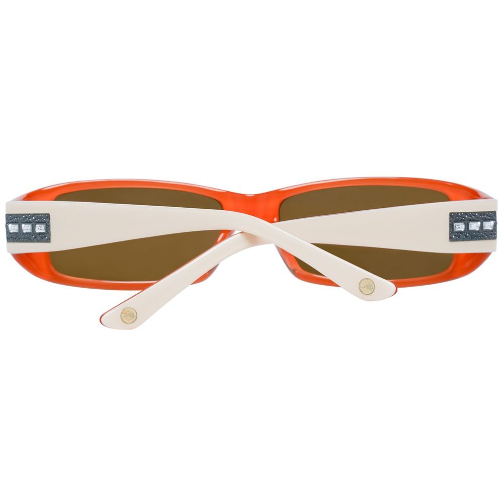 More & More Sonnenbrille aus braunem Kunststoff