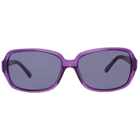 More & More Sonnenbrille aus violettem Kunststoff