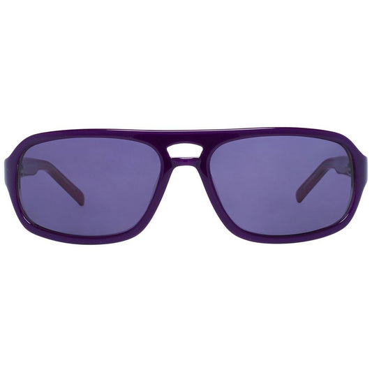 More & More Sonnenbrille aus violettem Kunststoff