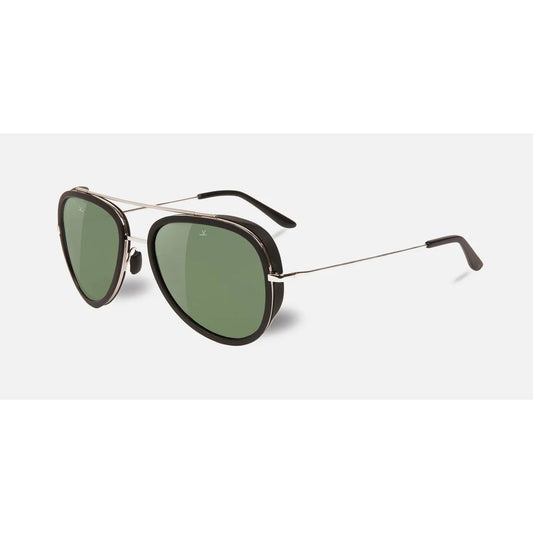 Vuarnet – Schwarze Sonnenbrille aus Edelstahl