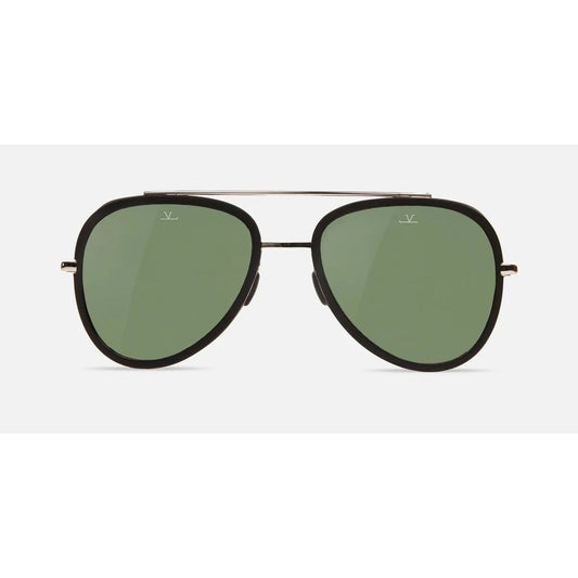 Vuarnet – Schwarze Sonnenbrille aus Edelstahl