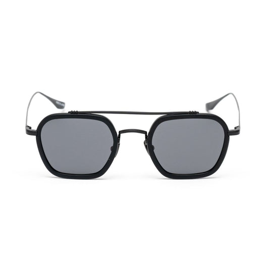 Belstaff – Schwarze Sonnenbrille aus Edelstahl