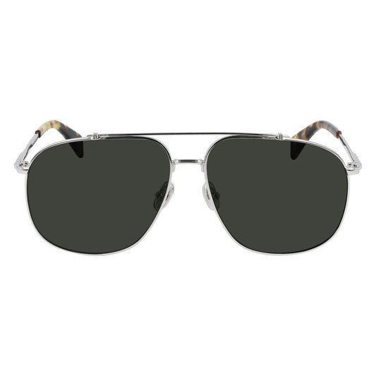 Lanvin Sonnenbrille aus grauem Metall