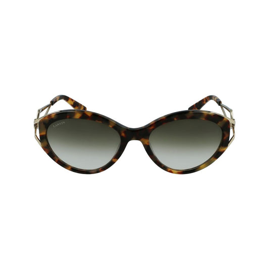 Lanvin – Braune Acetat-Sonnenbrille