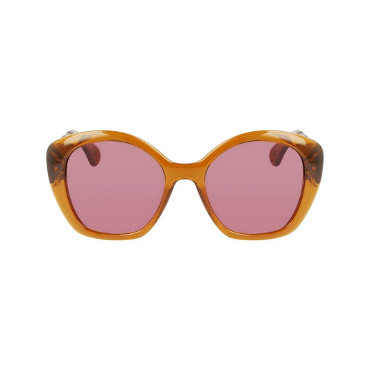 Lanvin – Braune Sonnenbrille mit Bio-Injektion