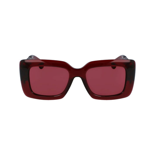 Lanvin – Rote Sonnenbrille mit Bio-Injektion