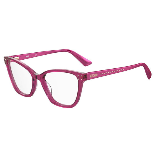 Moschino Brille aus Acetat in Fuchsia (Gestell)