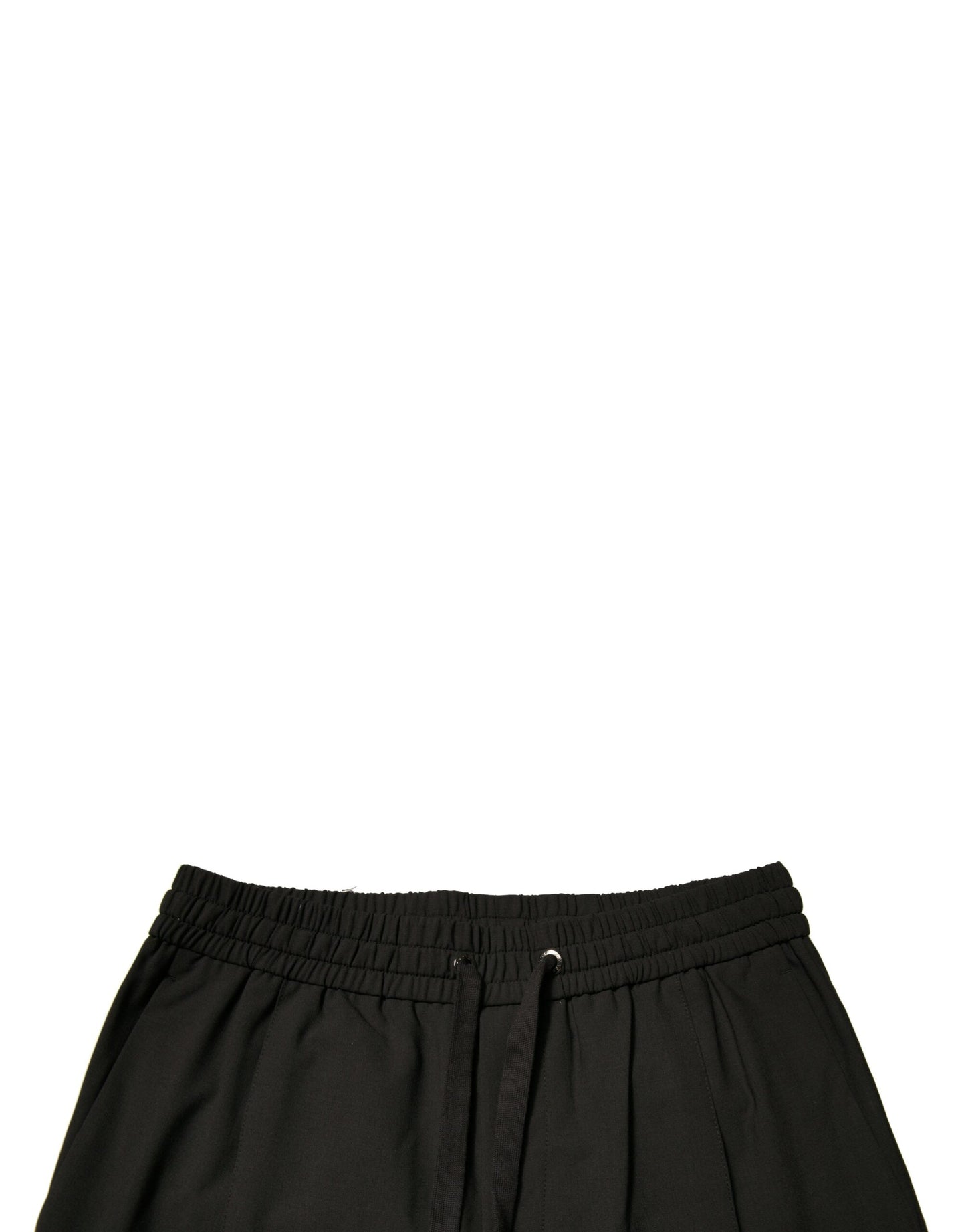 Dolce & Gabbana – Schwarze Jogginghose aus Wolle