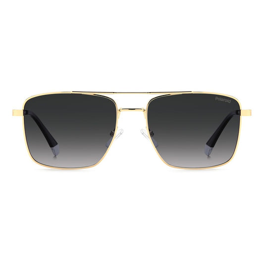 Polaroid Sonnenbrille aus goldenem Metall