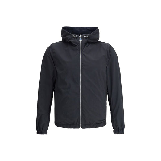 Valstar Jacke aus blauem Kalbsleder Bos Taurus Shell