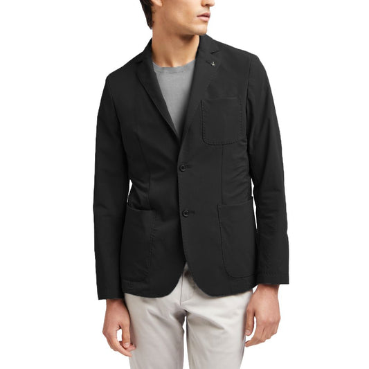 AT.P.CO Schwarzer Blazer aus Polyamid
