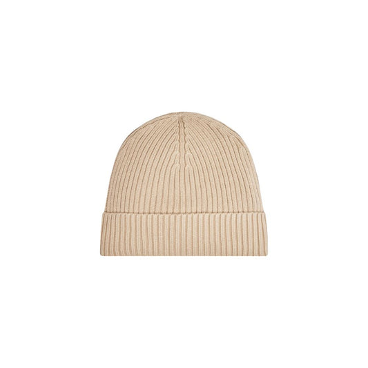Calvin Klein – Baseballmütze aus Bio-Baumwolle in Beige